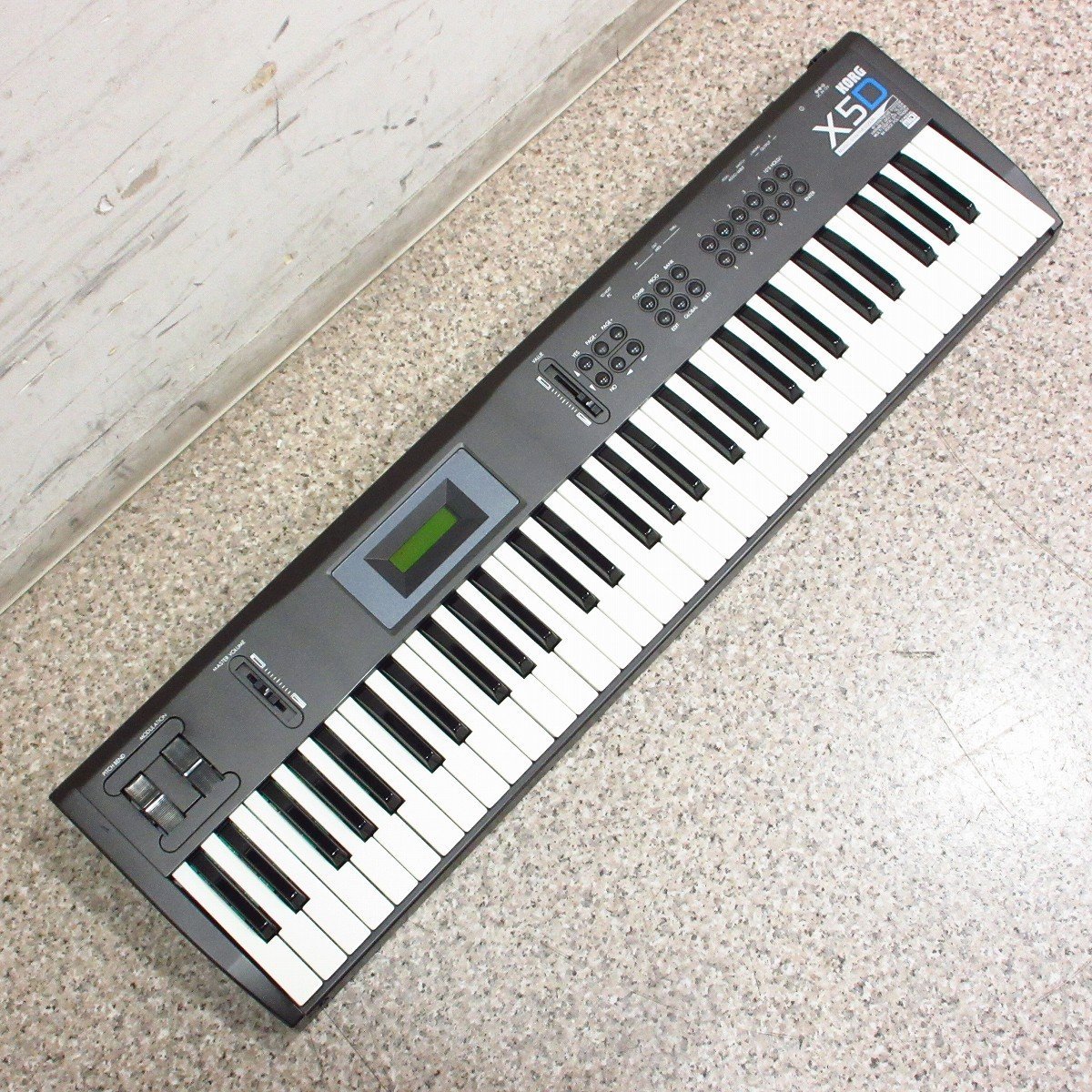 【美品】KORG X5D シンセサイザー　ピアノ　61鍵盤　ケース付 極美品】KORG X5D シンセサイザー 61鍵 コルグ ソフトケース