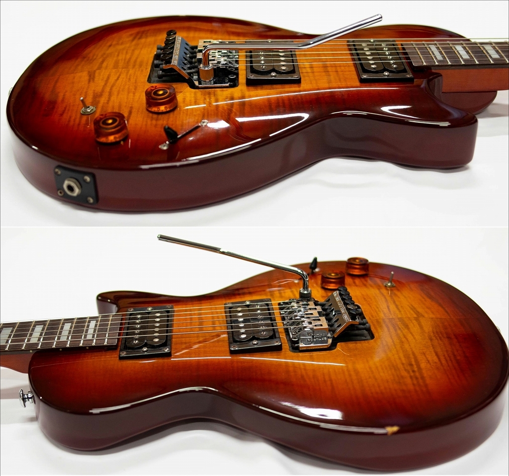 【新品弦交換済】GrassRoots G-LP-49　フロイドローズ 新品弦交換済】GrassRoots G-LP-49 フロイドローズ