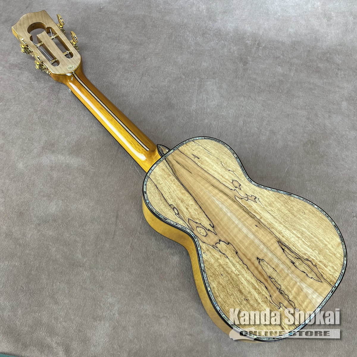 Ohana Ukuleles CK-450 SMP, Solid Spalted Maple Top & Back