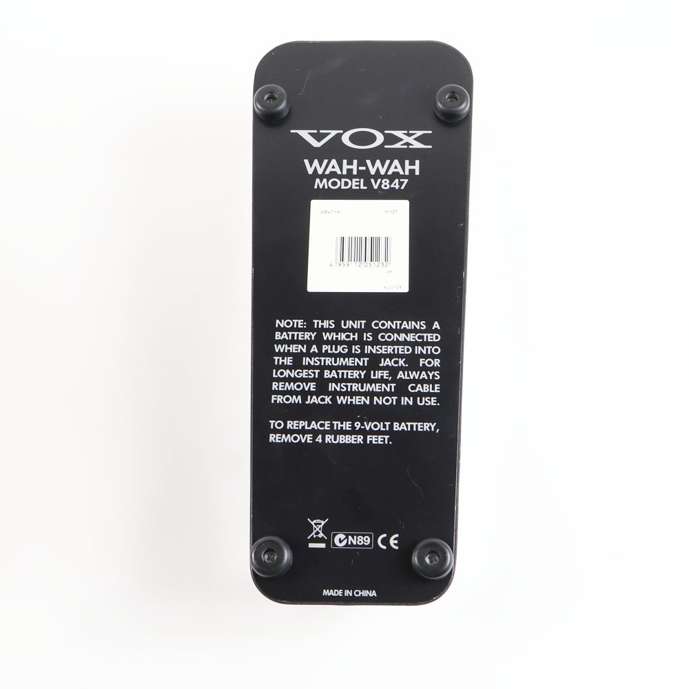 VOX 【中古】 ワウペダル VOX V847 ギターエフェクター（中古/送料無料