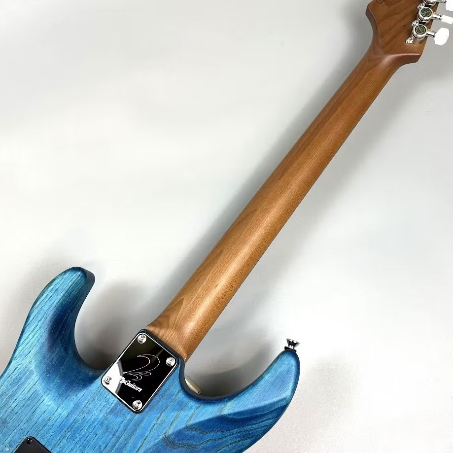 T's Guitars DST24 SOLID ASH SeethroughBlue ＃033191（新品/送料無料
