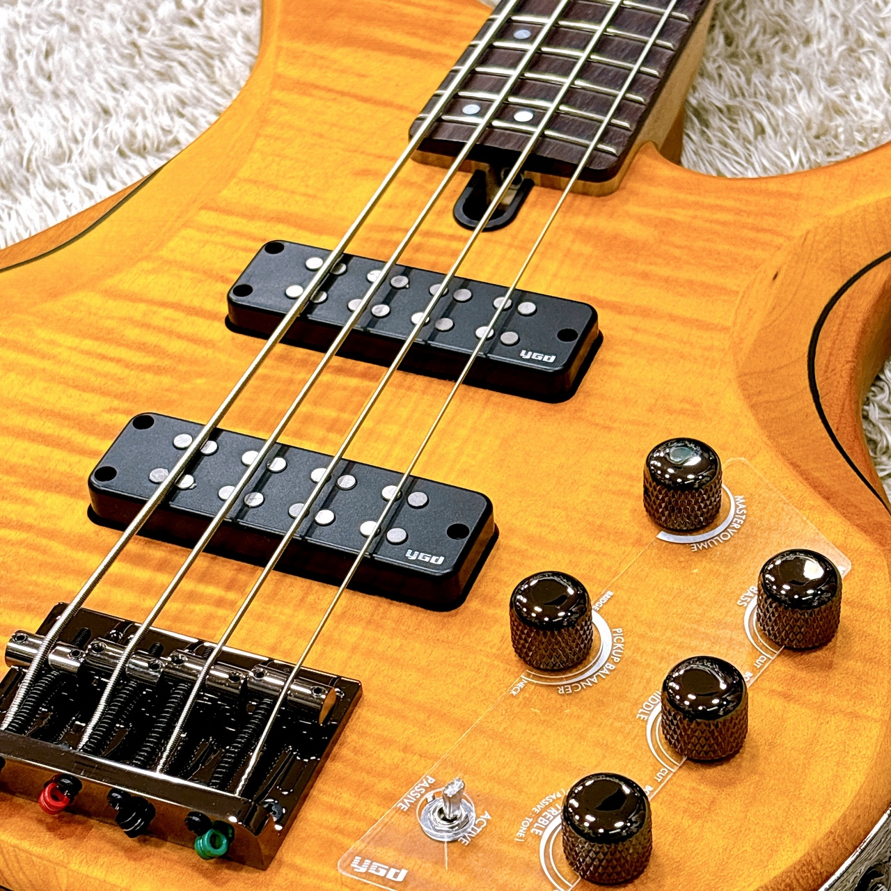 YAMAHA TRBX604FM MAM (Matte Amber) 【アクティブ/パッシブ切替 YAMAHA TRBX604FM MAM (Matte Amber) 【アクティブ/パッシブ切替