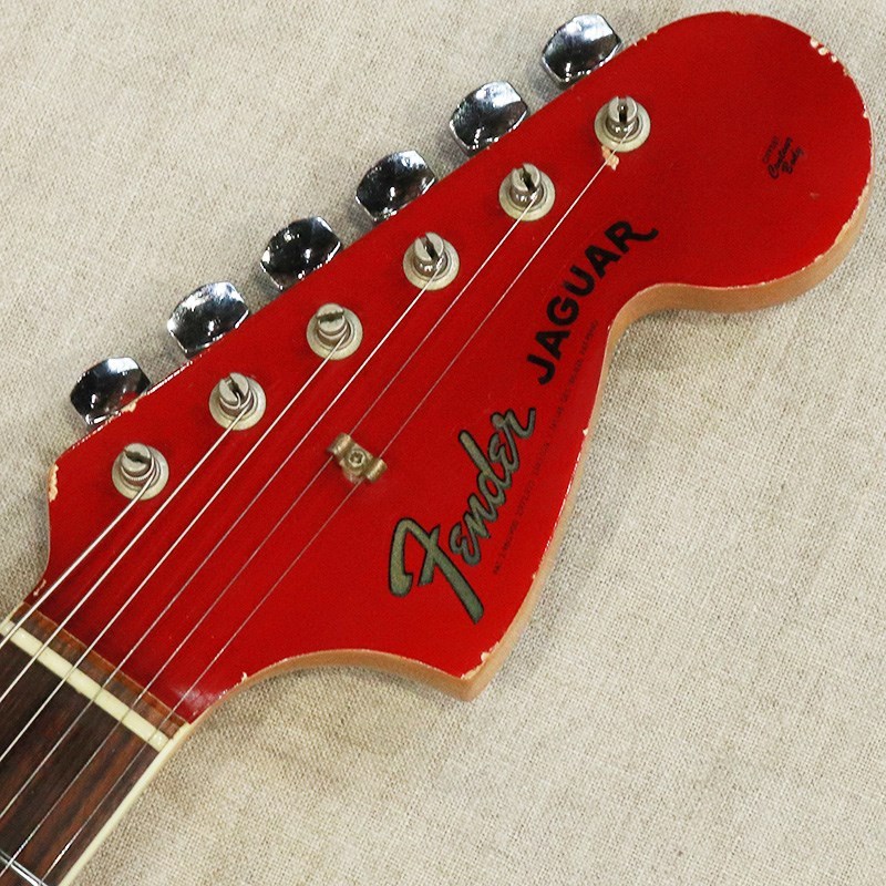 Fender Jaguar '66 Dot w/Binding Matching Head CandyAppleRed/R（ビンテージ ）【楽器検索デジマート】