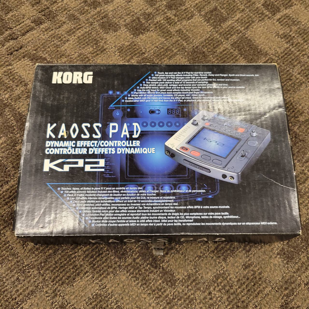 KORG KP2 KAOSS PAD 動作チェック済み-