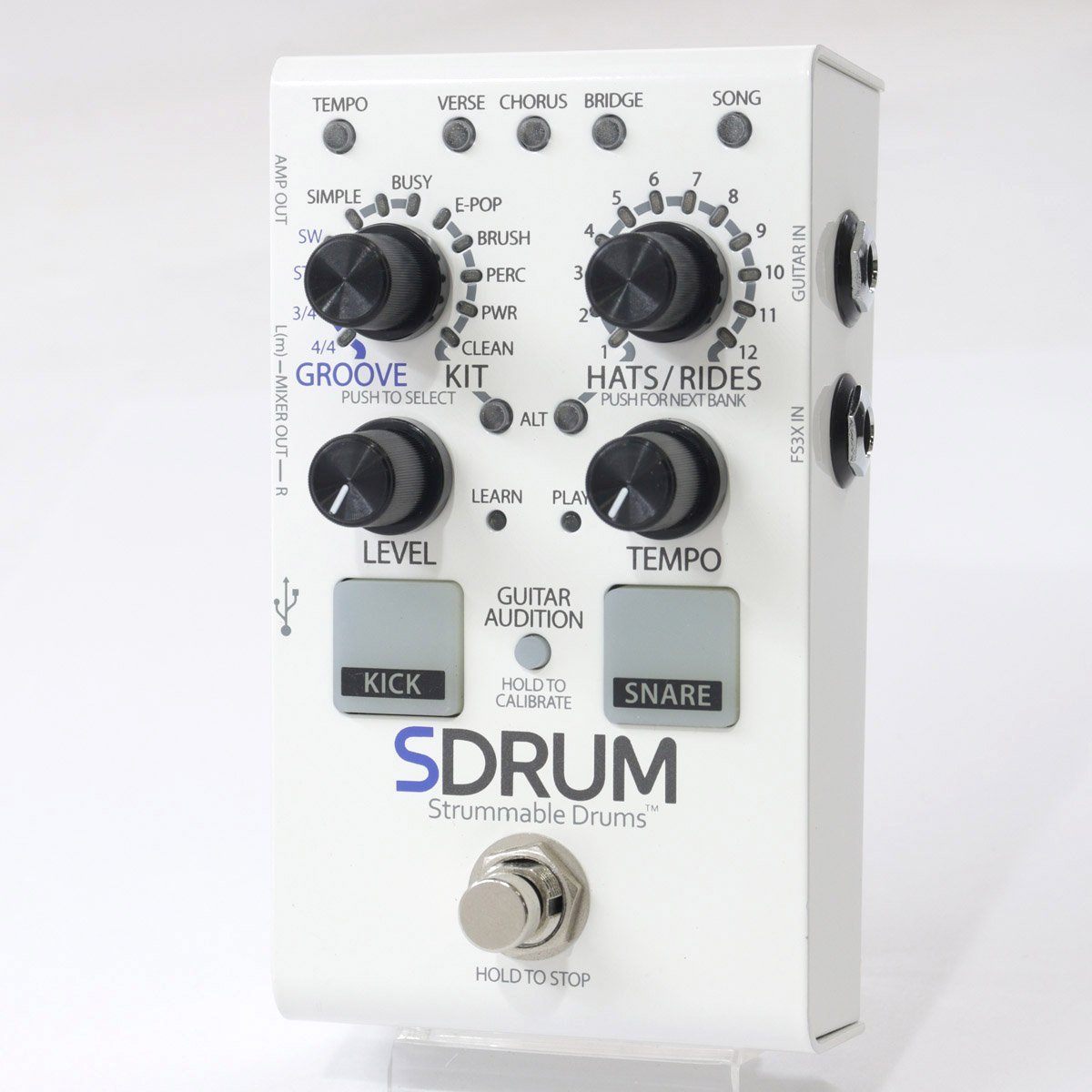 【中古】Digitech デジテック SDRUM スドラム エフェクター DigiTech SDRUM Strummable Drums 【池袋店】（中古）【楽器検索