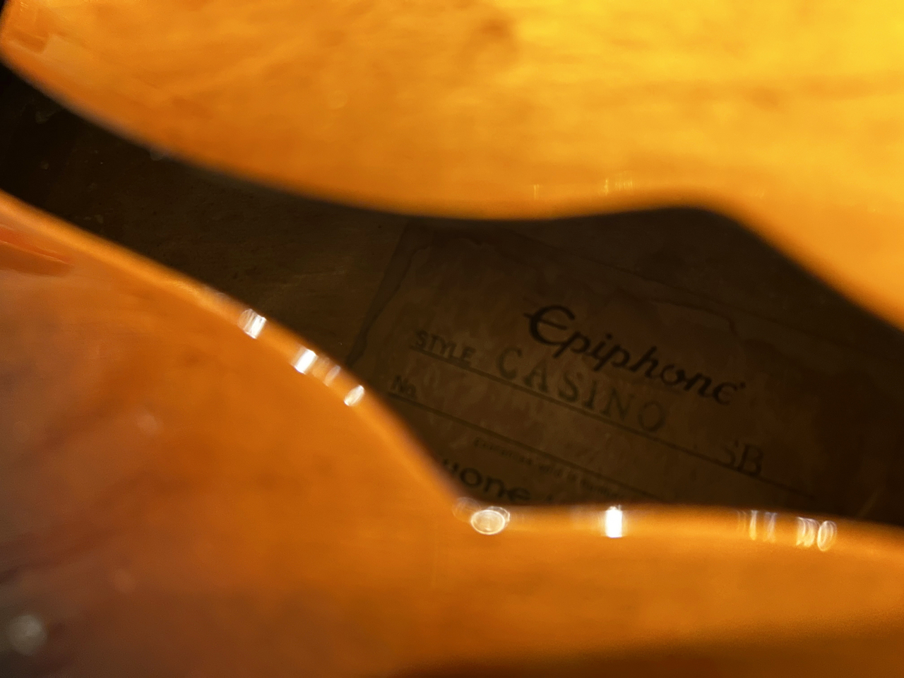Epiphone Epiphone Japan 1982年製 Casino ベージュラベル 日本製 日本