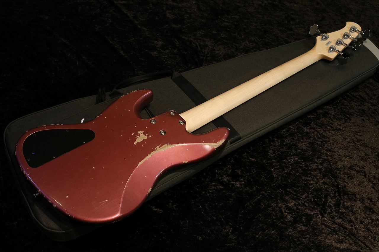 Xotic XJ-1T 5st Burgundy Mist Medium Aged Matching Headstock #3262