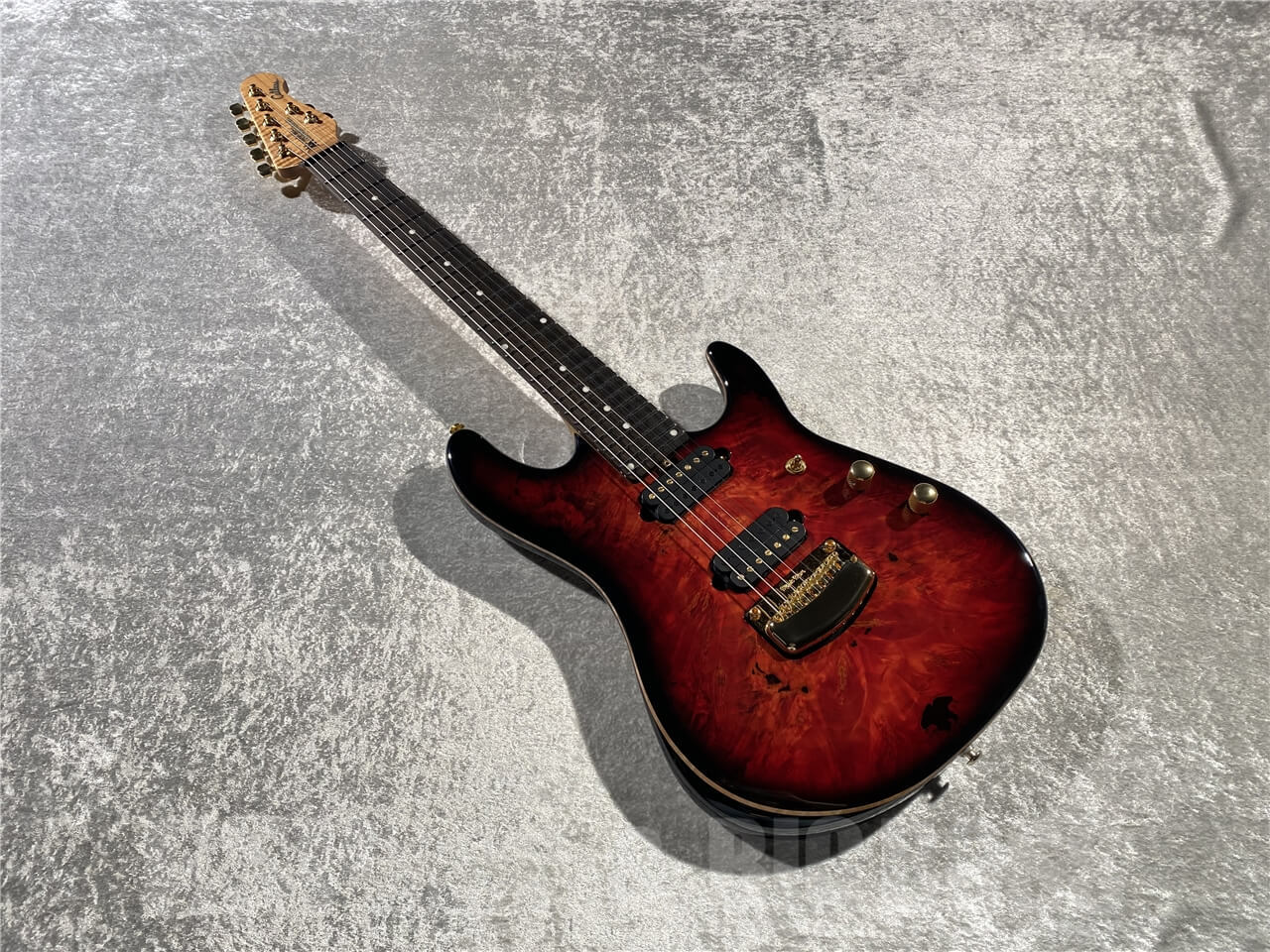 MUSIC MAN Jason Richardson 7-string Cutlass (Rorschach Red