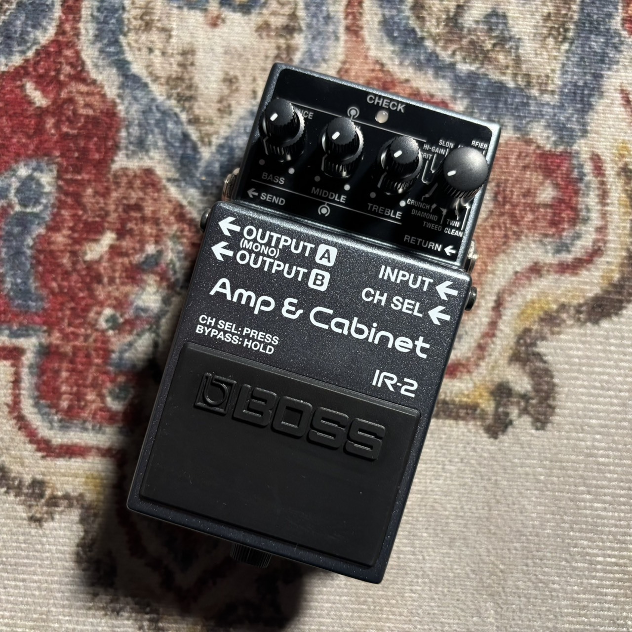 BOSS IR-2 エフェクター アンプシミュレーター キャビネットIRローダー