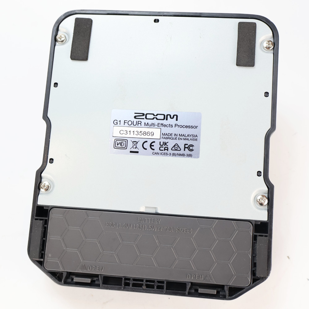 G1 FOUR Zoom マルチエフェクター 中古美品 ZOOM 【中古】 ズーム ZOOM G1 FOUR ギターマルチエフェクター（中古