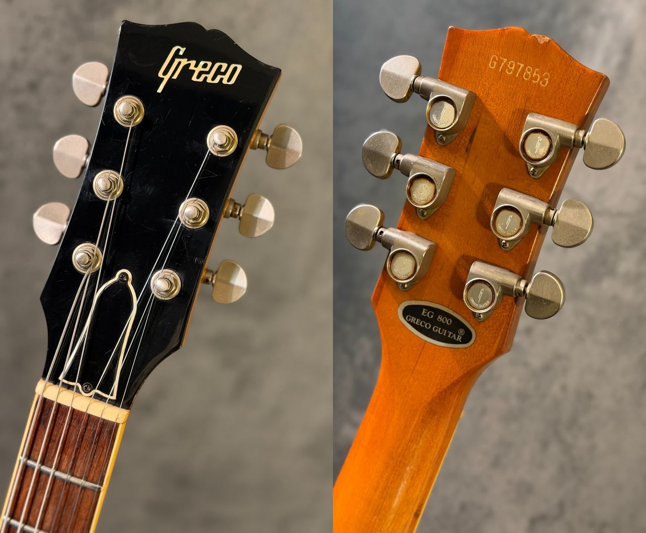 Greco エレキギター 日本製 ゴールドトップ ビンテージ Greco EG800 ~Gold Top~【4.58kg】【1979年製中古 #G797853
