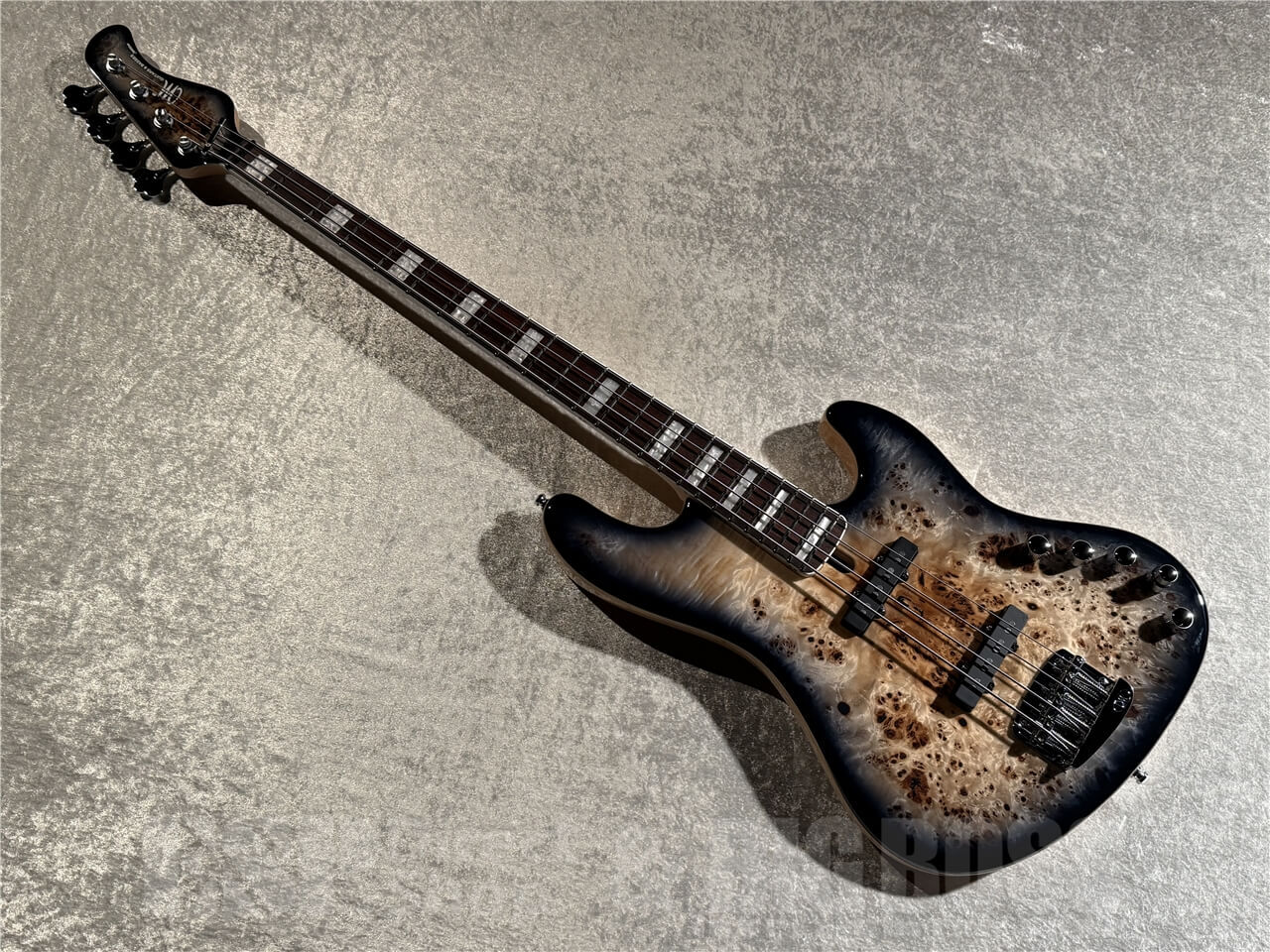 MAYONES Jabba Custom EP4 (Trans Natural Black Burst Gloss)（新品