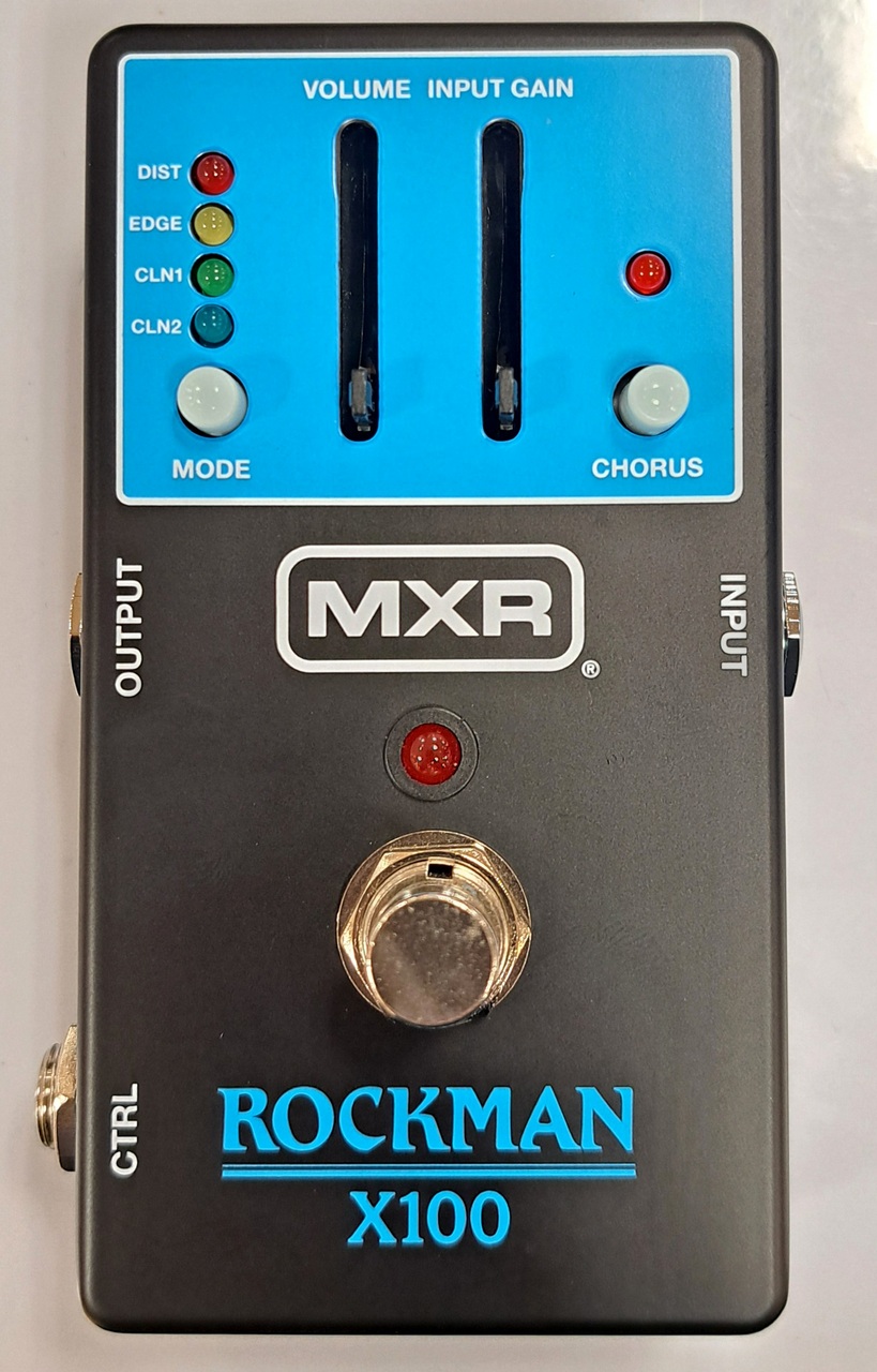 MXR ROCKMAN X100 ANALOG TONE PROCESSOR（新品/送料無料）【楽器検索