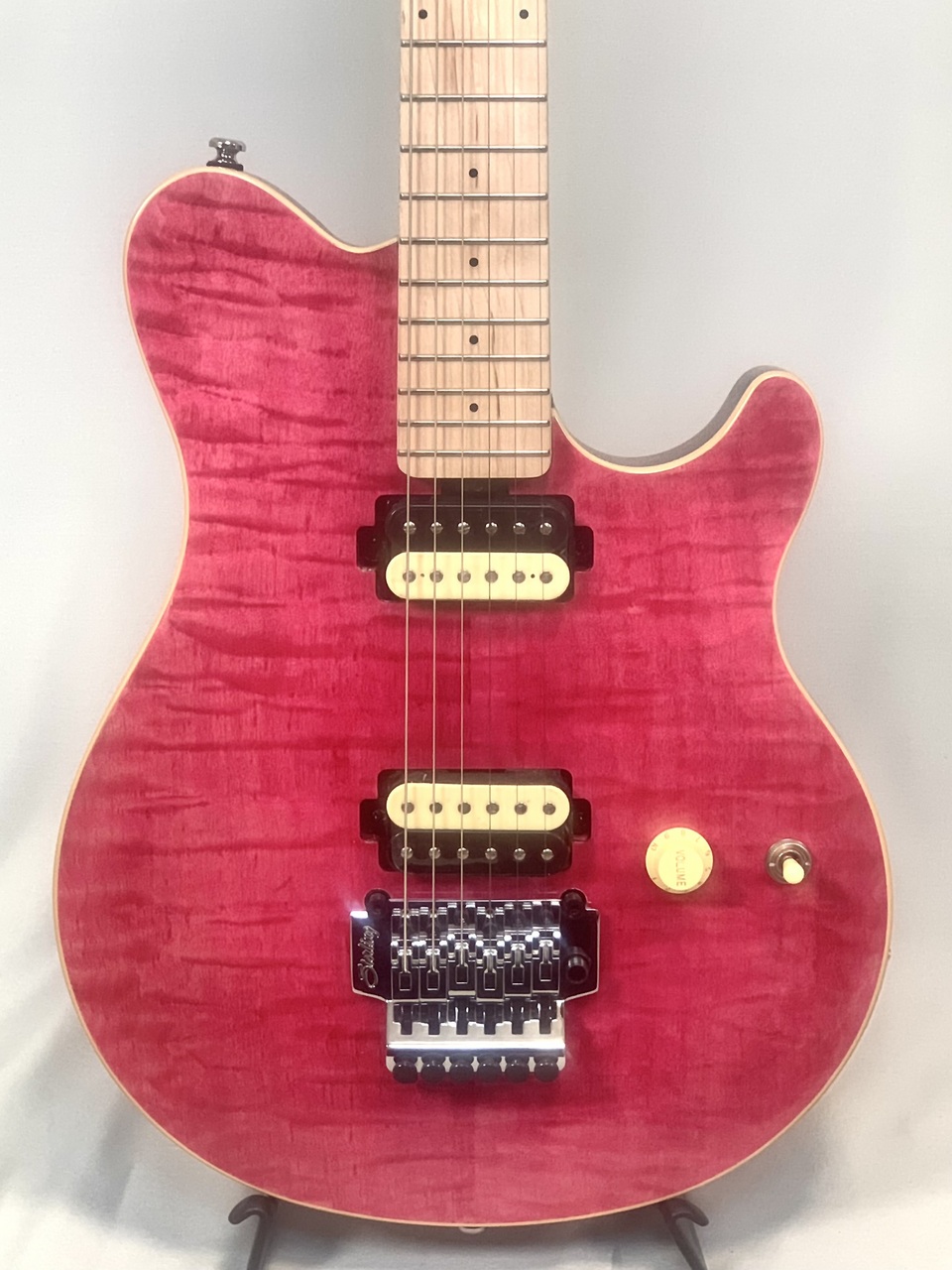 Sterling by MUSIC MAN AX40-TP-M Japan Limited Model TP(Trans Pink