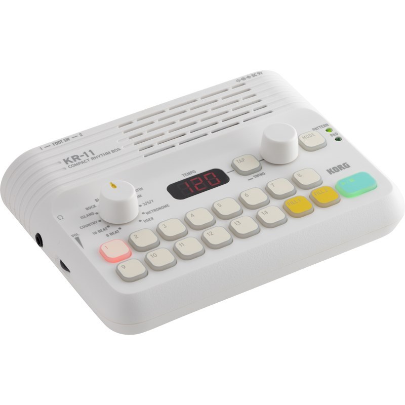 KORG KR-11 純正電源アダプター(KA350)&純正フットスイッチ(PS-3