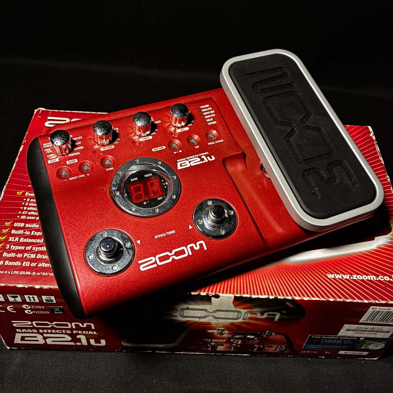 ZOOM B2.1u / Bass Multi Effects Processor 【甲府店】（中古）【楽器