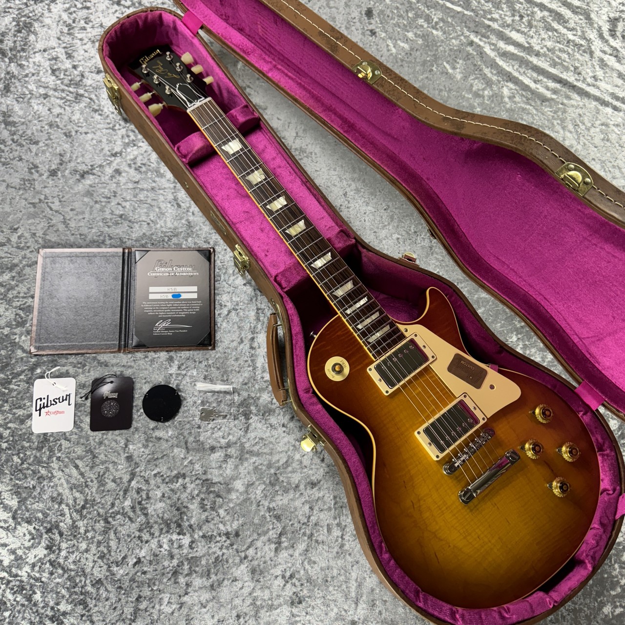 Gibson Custom Shop 【極上板目リアル杢】Historic Select 1958 Les Paul Reissue Southern  California Fade 2015年製[3.94kg]（中古）【楽器検索デジマート】