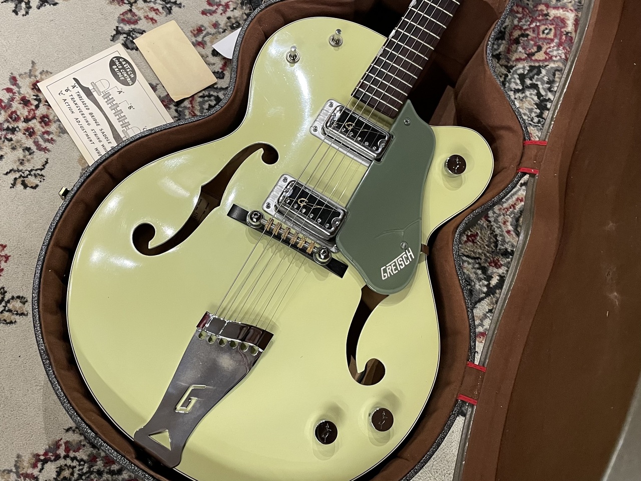 GRETSCH エレキギター ミントグリーン【新品・未使用】☆最終お値下げ G5021E Rancher Penguin Parlor Acoustic/Electric, Mint