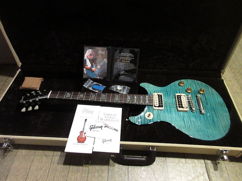 Gibson Custom Shop Tak Matsumoto DC Standard Aqua Blue 1st Edition