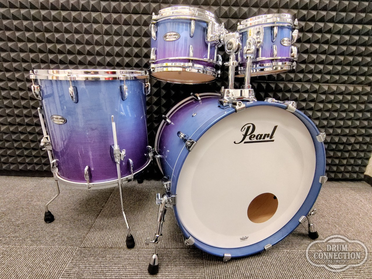Pearl Masters Maple 4pcs Kit -Sapphire Fade-（新品）【楽器検索