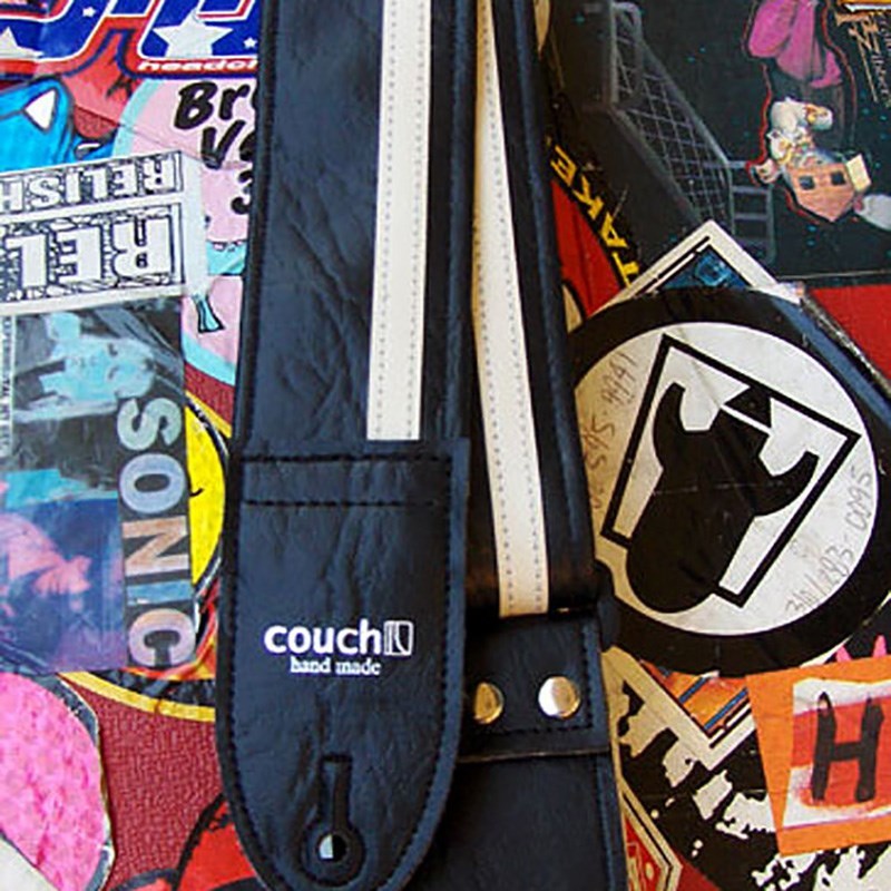 Couch Guitar Strap Racer X Black/White（新品）【楽器検索デジマート】