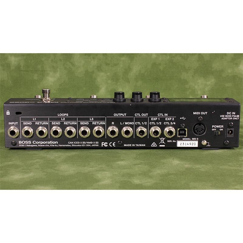 MS-3 MULTI EFFECTS SWITLHER 美品中古 BOSS USED 中古 MS-3 Multi Effects Switcher ｜イケベ楽器店