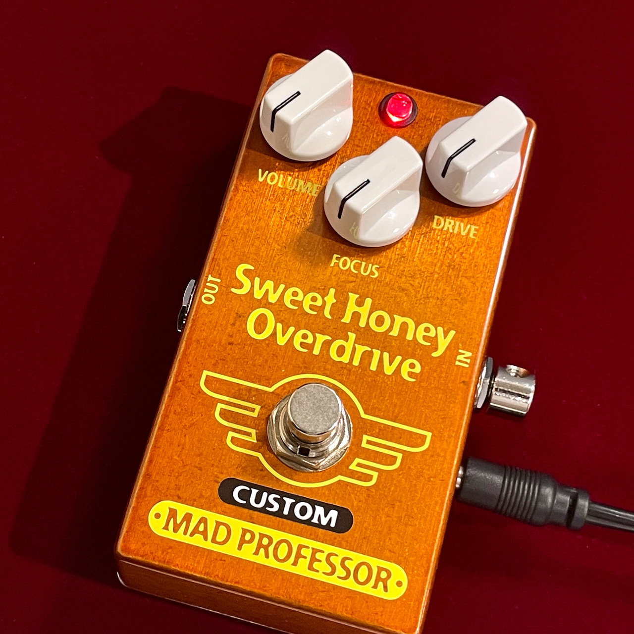 MAD PROFESSOR Sweet Honey Overdrive CUSTOM Fat Bee mod 【CUSTOM
