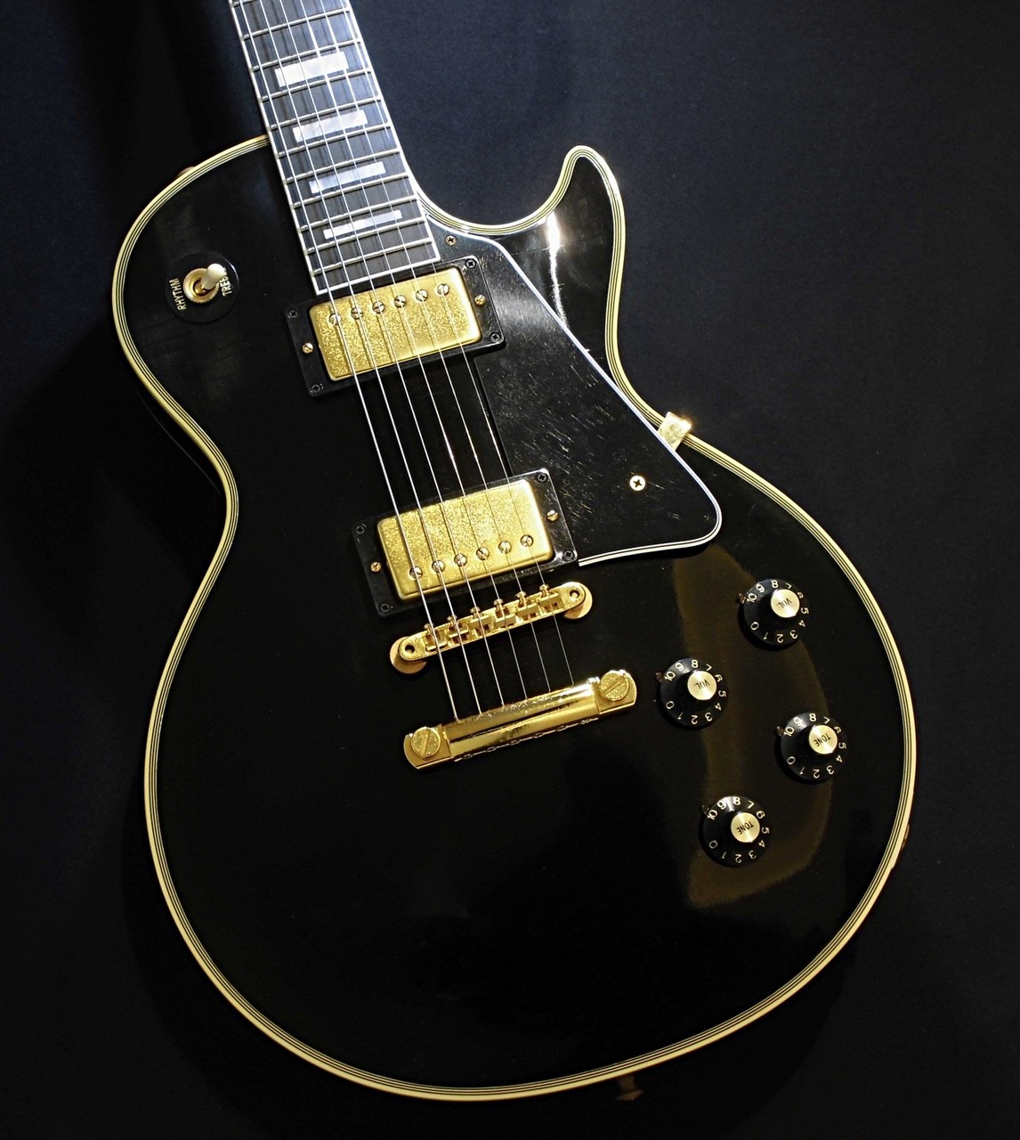 Gibson Custom Shop Murphy Lab 1968 Les Paul Custom Ebony Ultra