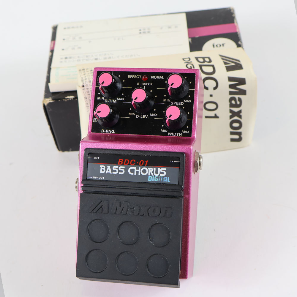 Amaxon BDC-01 ベースコーラス Maxon 【中古】 ベース用コーラス MAXON BDC-01 BASS CHORUS（中古