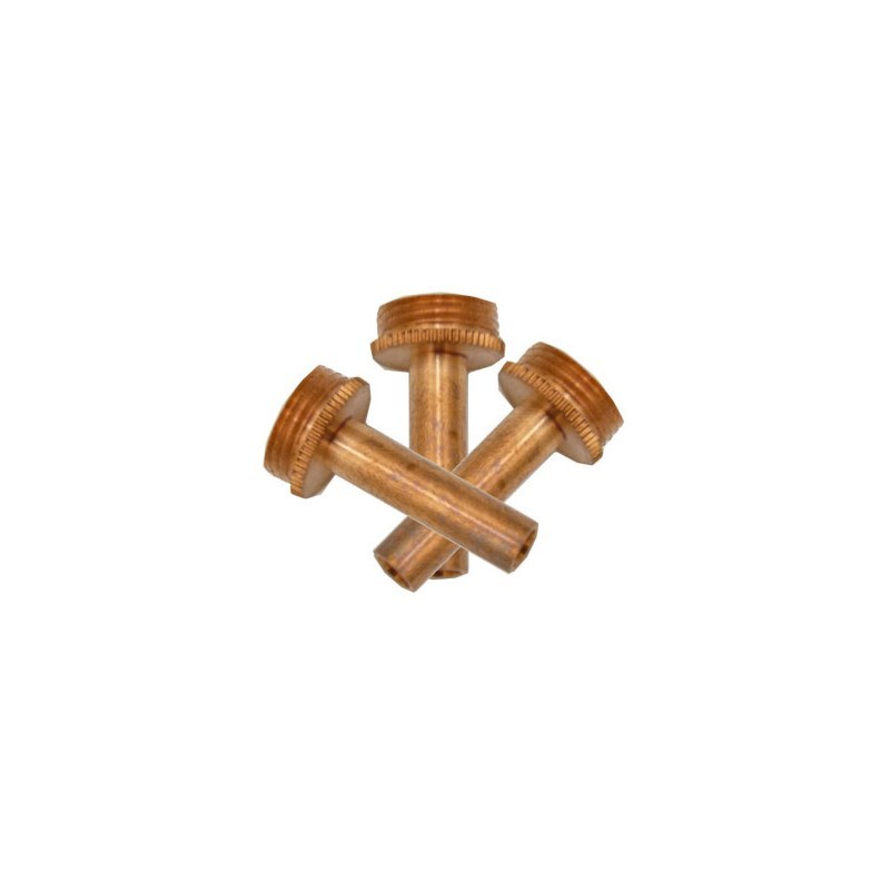 buzz バズ / Bach トランペット用 銅製 バルブ ステム 3個セット（新品