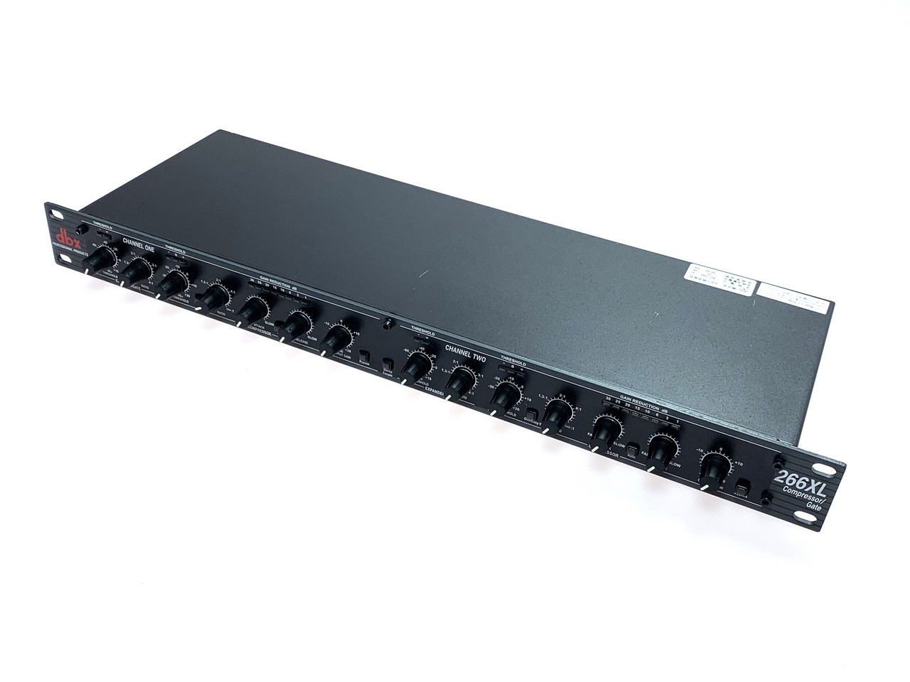dbx 266xs コンプレッサー　メンテンス済み 美品　14日発送 dbx ( ディービーエックス ) 266xs ステレオコンプレッサー 送料