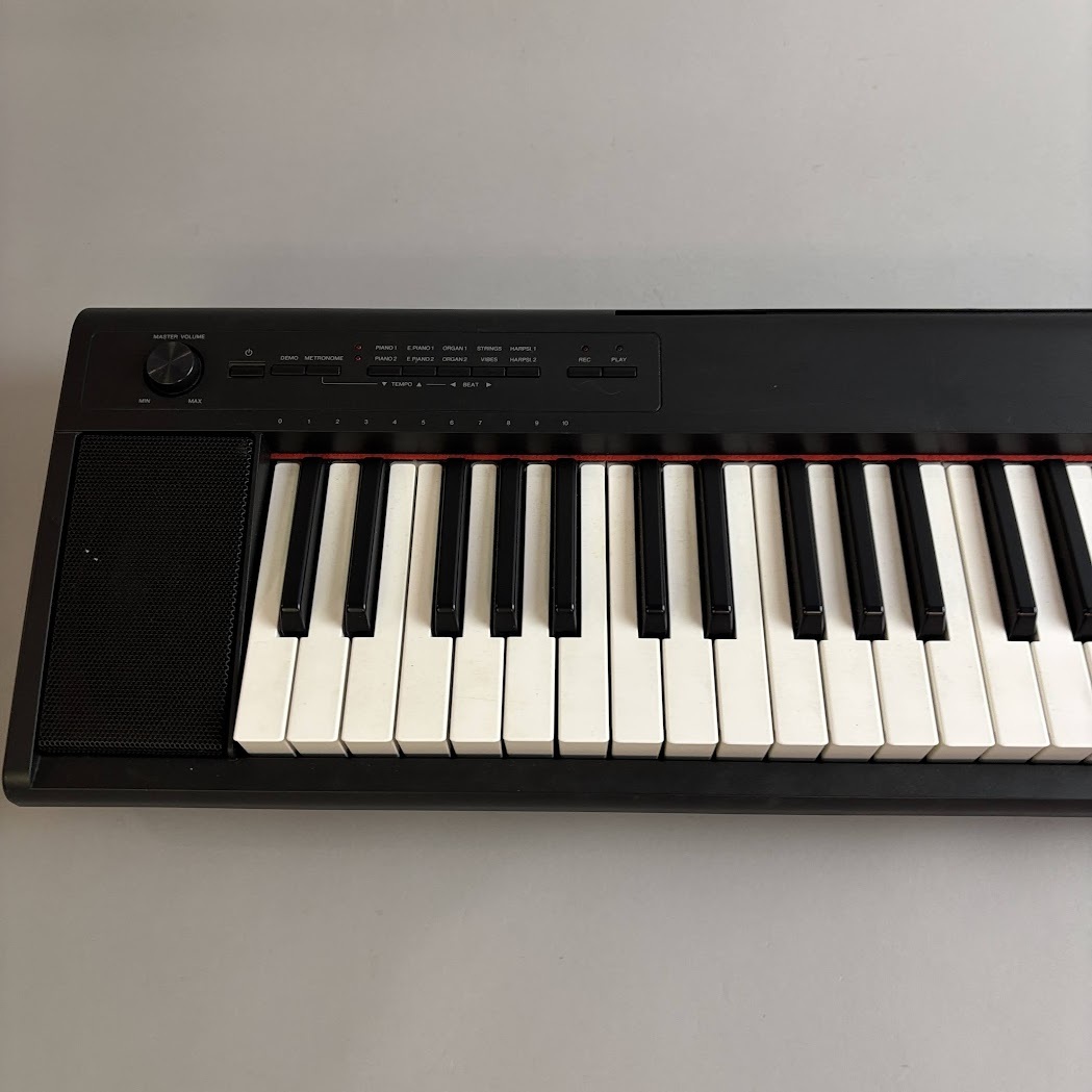 YAMAHA NP-12B 電子ピアノ ブラック Amazon | ヤマハ YAMAHA 電子キーボード piaggero ブラック NP-12B