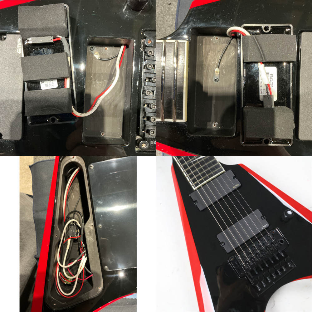 ESP E-II ARROW-7 BABYL 専用ハードケース付属 ESP 【中古】 ESP E-II 7弦エレキギター Arrow-7 BABYMETAL BK/RED べ
