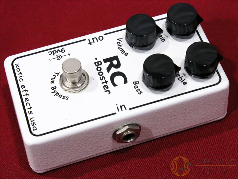 214 xotic RC-Booster 手書きシリアルナンバー 214 xotic RC-Booster 手書きシリアルナンバー