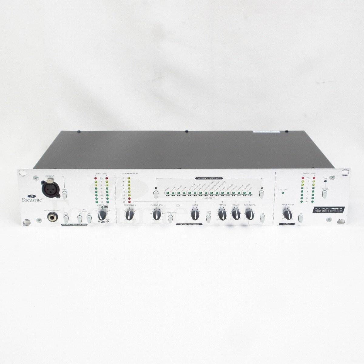 配信機器・PA機器・レコーディング機器 FOCUSRITE platinum Penta 2ch Focusrite Platinum Penta ステレオコンプレッサー 【横浜店