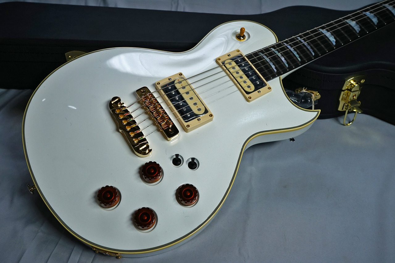 Aria Pro II PER-80 PWH Pearl White【日本製モデル】（新品/送料無料）【楽器検索デジマート】