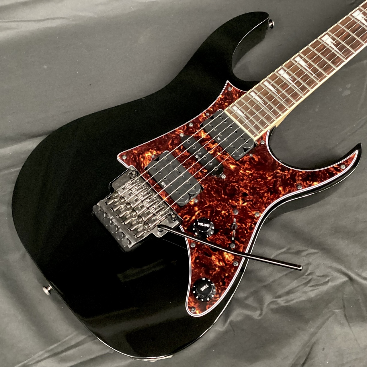 Ibanez RG350EX BK (アイバニーズ RG ロック式 )（中古）【楽器検索