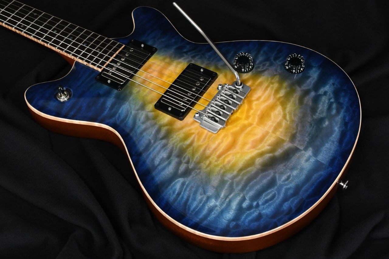 T's Guitars Arc-STD22 Quilt Yellow to Blue Burst S/N:051685C（新品