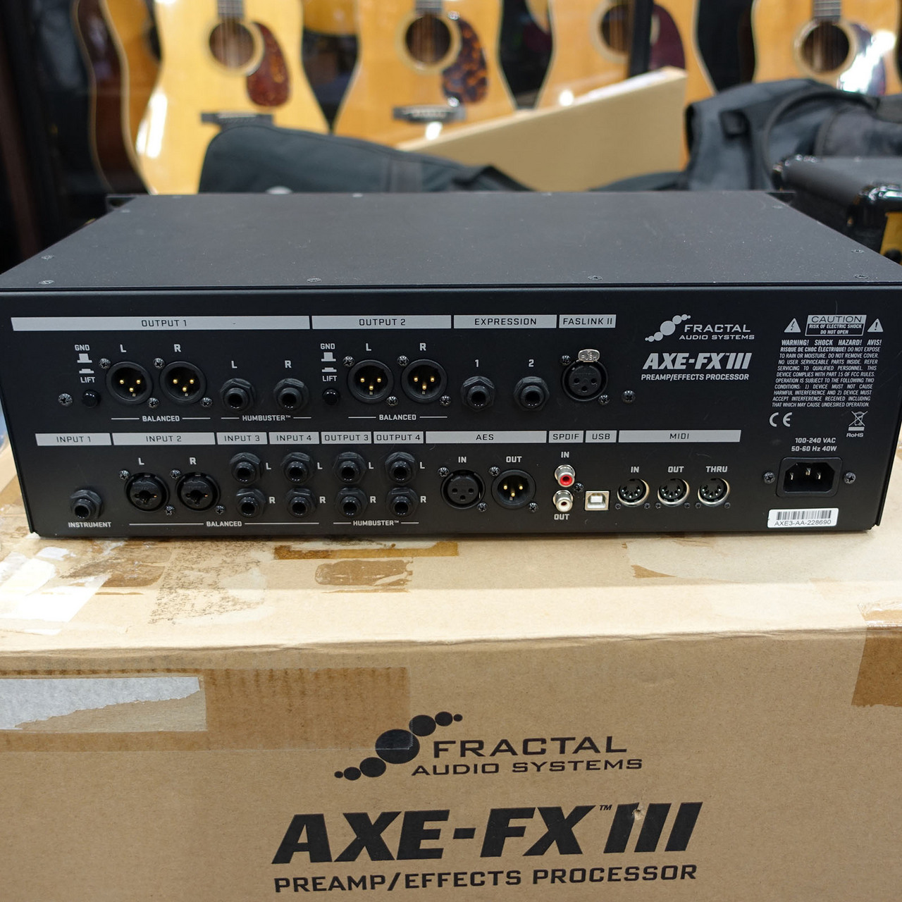 FRACTAL AUDIO SYSTEMS AXE-FX III（中古/送料無料）【楽器検索