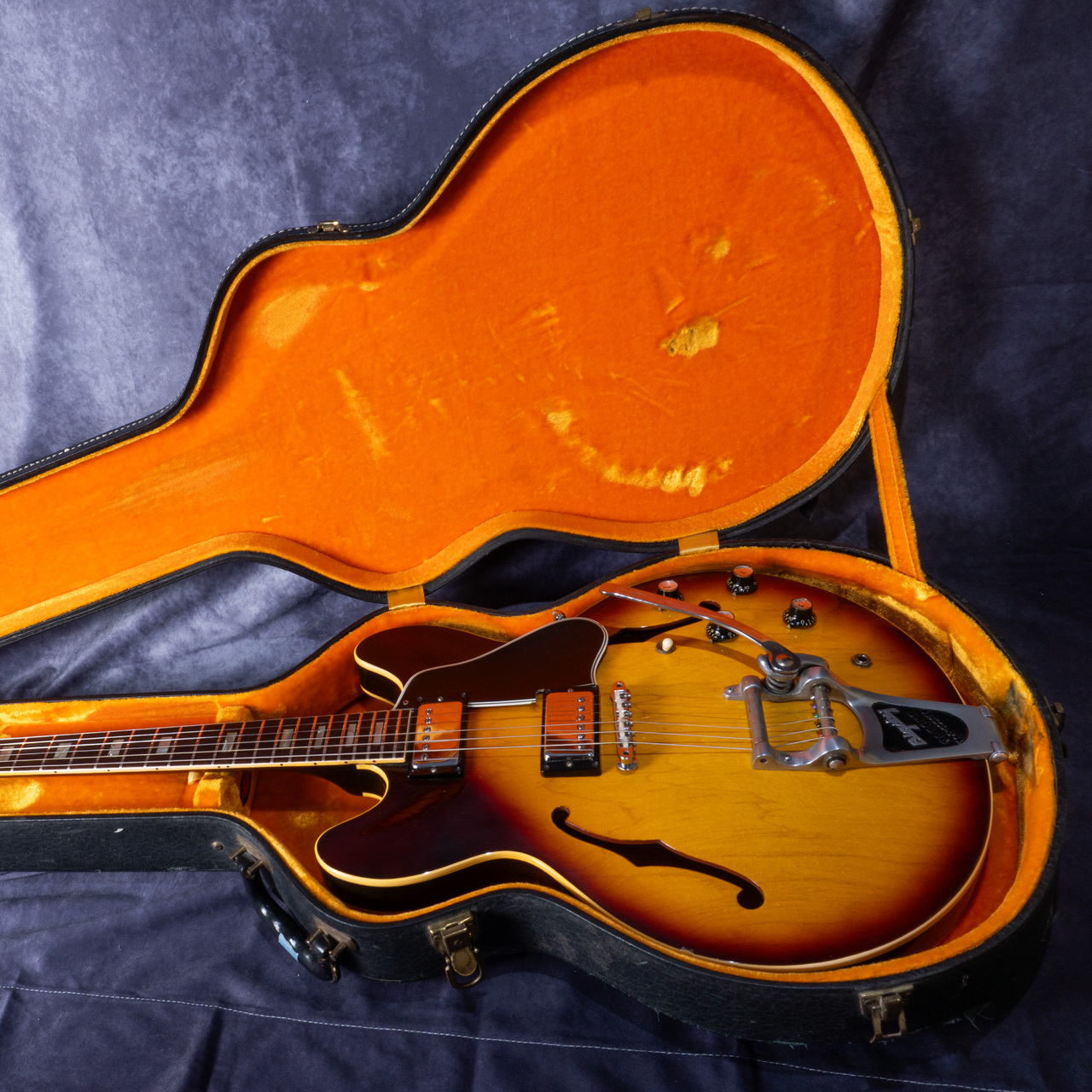 Gibson ES-335 Bigsby 1966 Sunburst（ビンテージ/送料無料/並行輸入