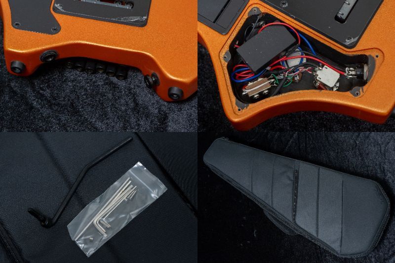 HEX Guitars N500 Metallic Coral Orange（新品/送料無料