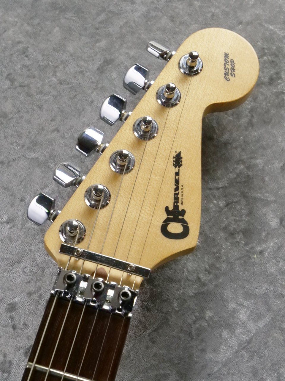 Charvel USA Custom Shop San Dimas FRT -Ghost Flames Black- 最終