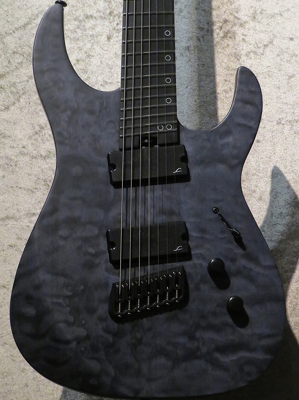 Legator 【7弦】NINJA N7FSS -Black QM- #IM25060331【3.38kg