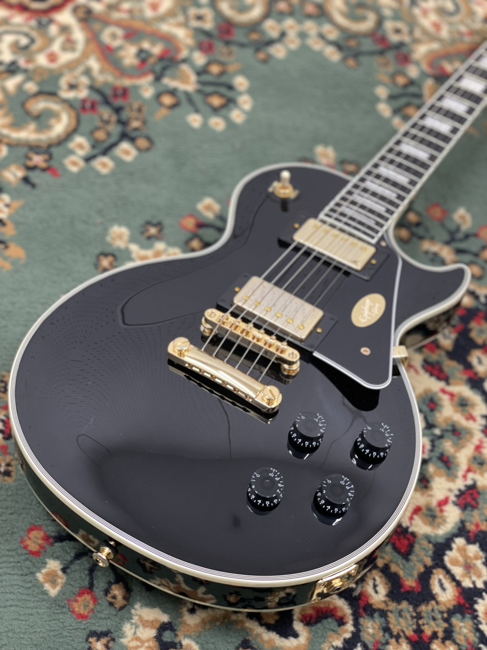 Epiphone Les Paul Custom Ebony #25071521619【4.02kg】（新品