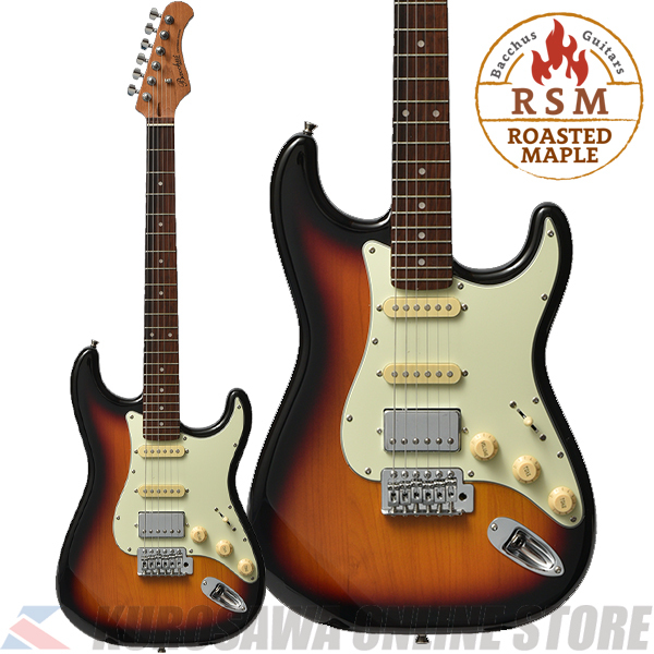 Bacchus BST-2-RSM/R -3TS- [ROASTED MAPLE]【ケーブルプレゼント】(ご