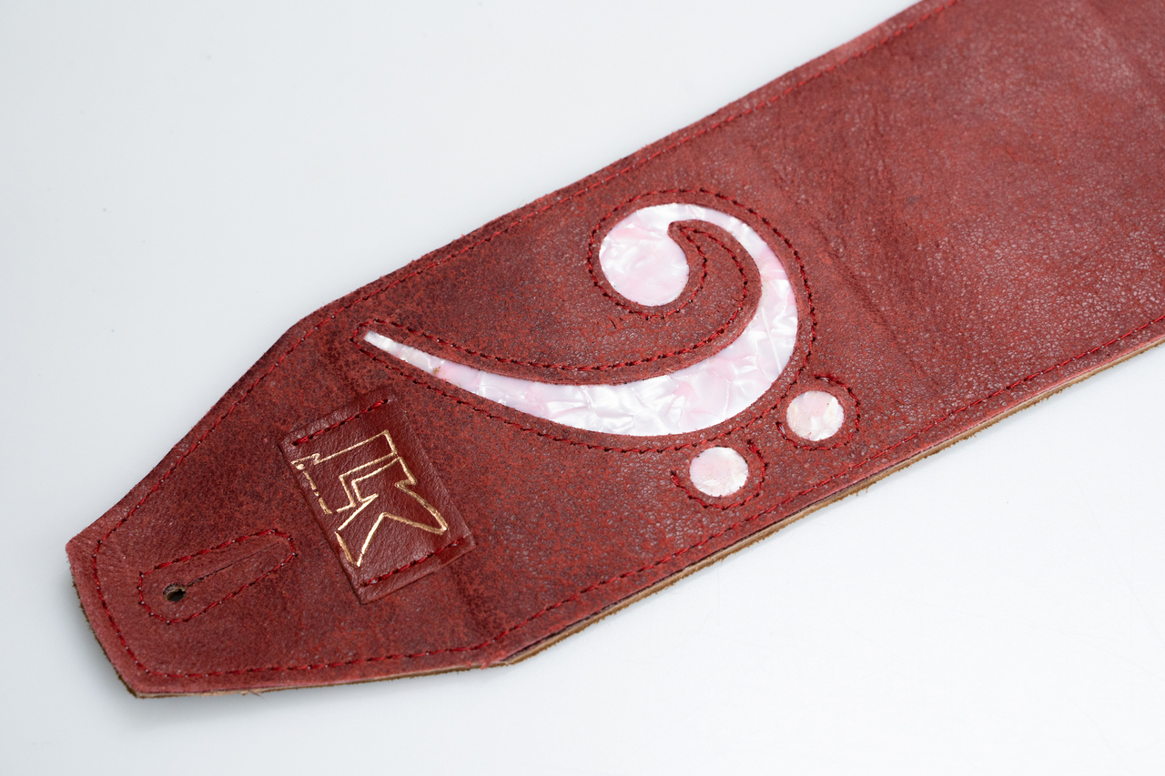 LK Straps Limited Edition Distressed Red F Clef【横浜店】（新品