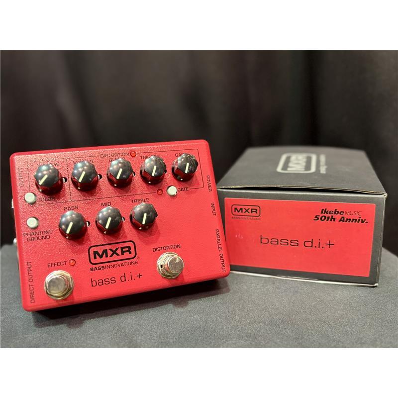 MXR M80 Bass Preamp DI+ Ikebe Red プリアンプ MXR M80 Bass Preamp DI+ Ikebe Red プリアンプ MXR M80 bass d.i.+