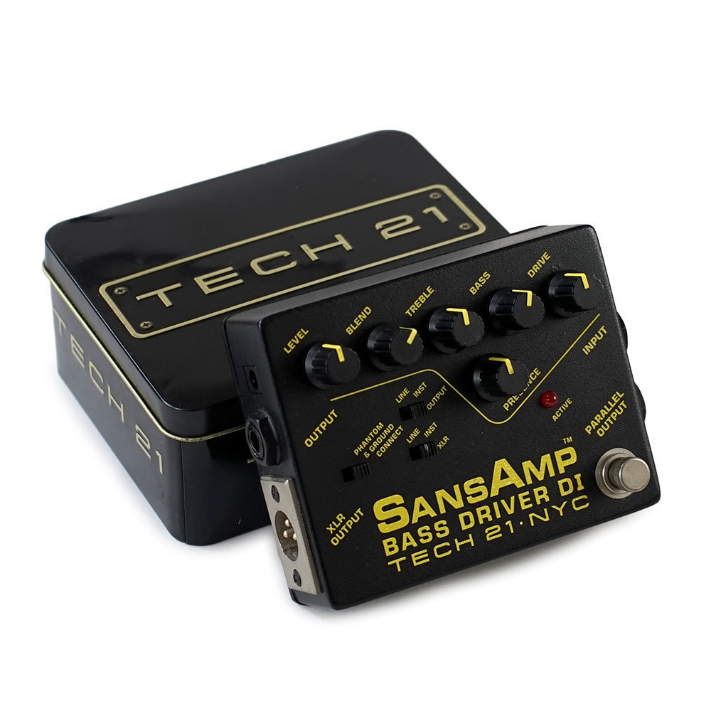 美品 送料無料　 SANSAMP BASS D DI サンズアンプ Amazon | Tech21 SANSAMP ベース用 ドライブエフェクター