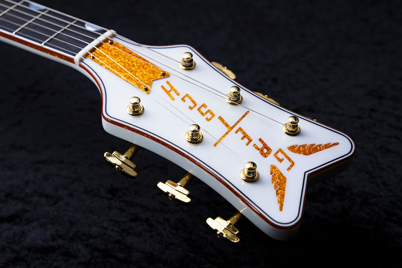 Gretsch USA Custom Shop G6136CS 1959 White Falcon NOS Build by
