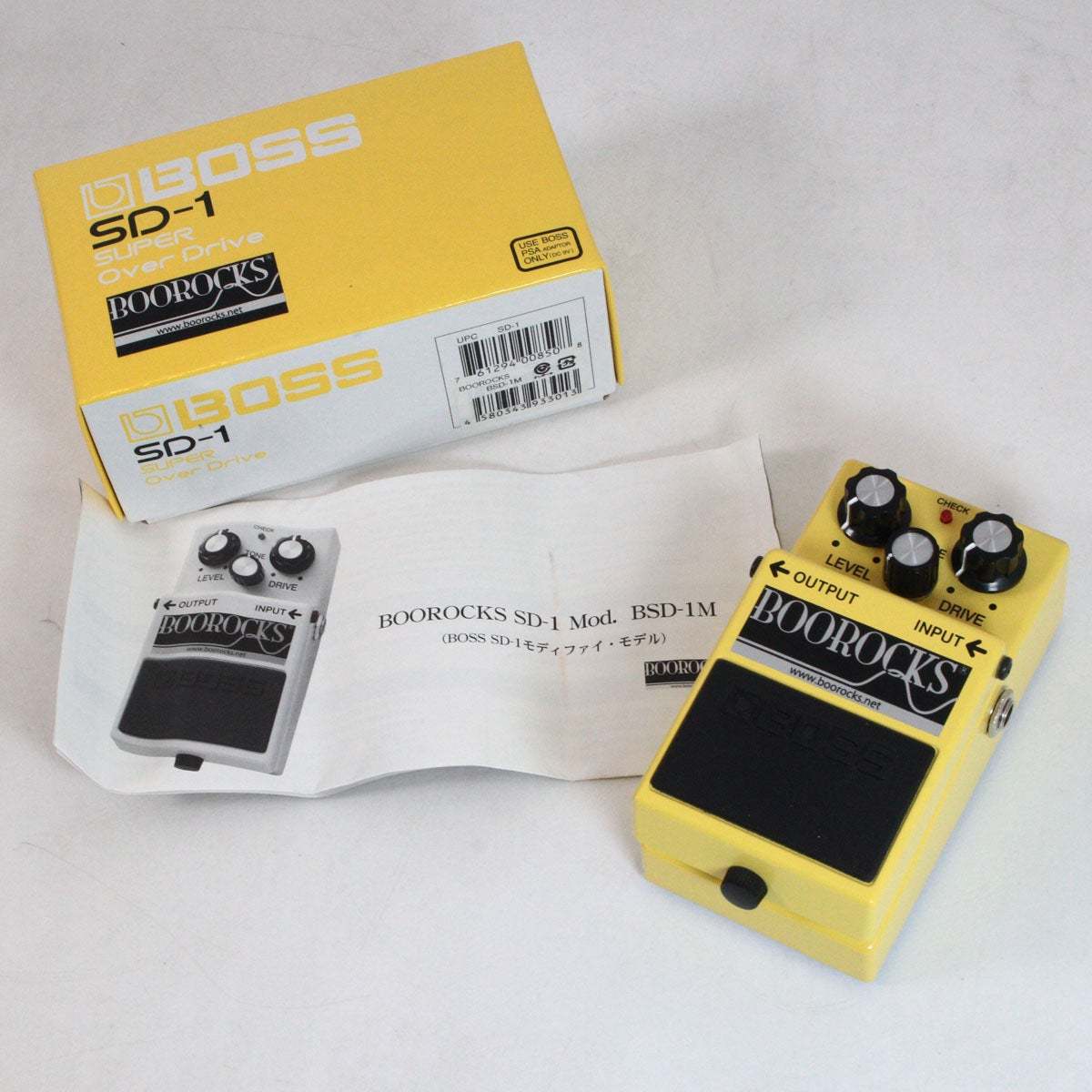ギター BOSS SD-1 BOOROCKS mod BOOROCKS SD-1 Mod BSD-1M【渋谷店】（中古）【楽器検索デジマート】